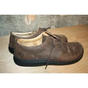 Footprings Birkenstock Brown Leather Casual Oxfords 45 / 11 Men's